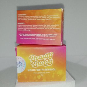 KOJIC SOAP W/ RETINOL FOR FINELINES SMOOTH LIGHTEN GLOWING RADIANT SKIN