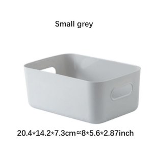 Storage Basket Desktop Snack Storage Box Plastic Cosmetic Storage Box Household Kitchen Sorting Box Makeup Box