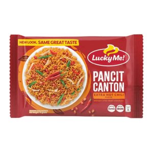 Lucky Me Pancit Canton Chilimansi Flavor Instant Stir Fried Noodles 80g