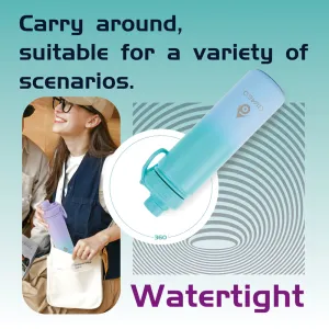 CIVAGO（22oz）Wide Mouth with Sport Lid Vacuum Insulated Tumbler Stainless Steel Drinking Water Bottle