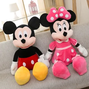 50CM Disney Cartoon Mickey or minnie Mouse Plush Toy Stuffed Doll for birthday Gift Christmas Gift