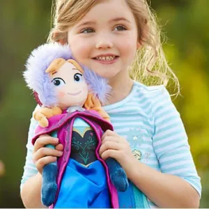 40/50cm Disney Princess Frozen Elsa And Anna Plush Doll Kids Cute Gifts Toys for Birthday Christmas.