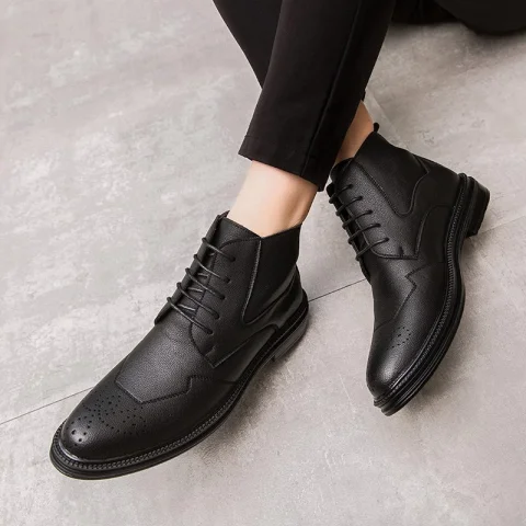 boots for men boots men boots ankle boots black boots chelsea boots winter boots boots men leather shoes men high cut shoes korean boots