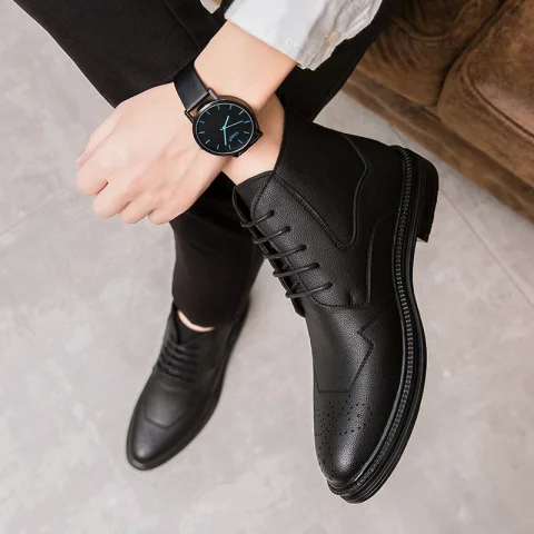 boots for men boots men boots ankle boots black boots chelsea boots winter boots boots men leather shoes men high cut shoes korean boots 6