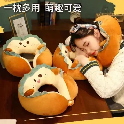 Double Hump U-Shaped Pillow Neck Pillow Neck Pillow Neck Pillow Airplane Travel U-Shaped Pillow Neck Pillow Neck Pillow Neck Pillow