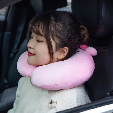 U-Shaped Pillow Neck Pillow Neck Pillow Neck Pillow Car Airplane Travel Pillow Neck Pillow Student Sleeping Portable U-Shaped Pillow U-Shaped 4