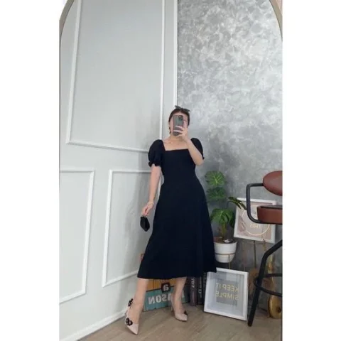 Long Dress Simple Elegant Casual Dress Women's Dress Christmas Dress Mini Dress Church Dress Adult Dress Christmas Dress Dress Women's 4