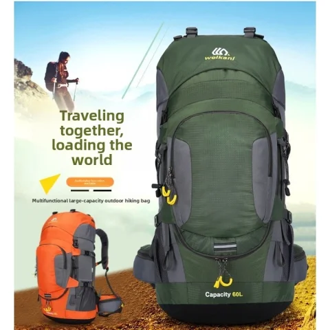Large Capacity Backpack 60L Camping Backpack Waterproof Backpack 70L Oxford Cloth Backpack 90L Large Capacity Backpack 50L