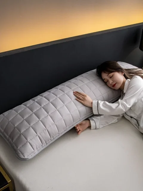 16 Colors COD 100% Waterproof Body Pillow Case 48x180cm Full Long Pillow Cases Simple Cushion Cover 9