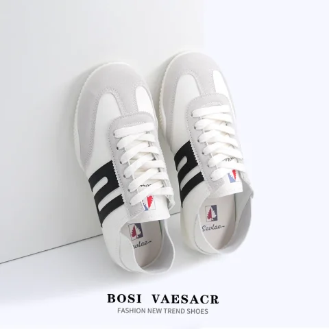 BOSI Soft korean fashion PU Fabric Versatile Sports Casual Shoes for Women & Students 6