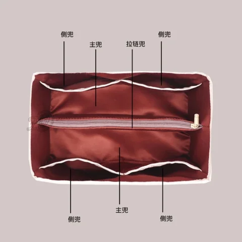 Nylon bag inner bag, suitable for l & v speedy 20 25 30 inner bag storage Boston pillow bag 4