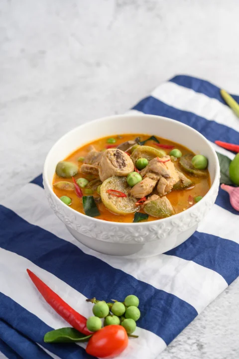 Creamy Chicken Kare-Kare with Vegetables (Ready-to-Eat Meal)