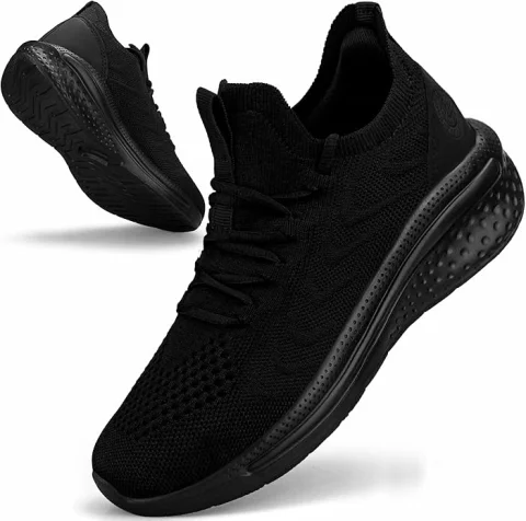 Pujcs Womens Sneakers Non Slip Walking Shoes Lightweight Tennis Shoes Breathable Running Shoes Gym Workout Mesh Sneakers