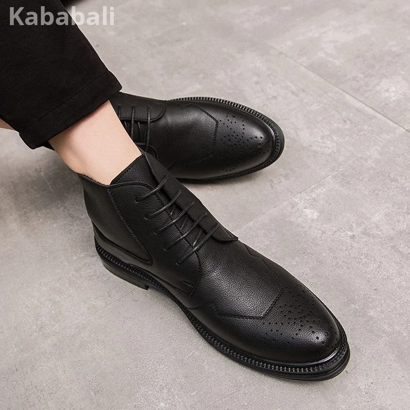 boots for men boots men boots ankle boots black boots chelsea boots winter boots boots men leather shoes men high cut shoes korean boots
