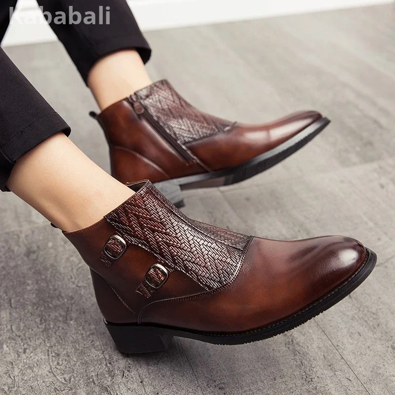 bota boots for men boots men boots ankle boots black boots chelsea boots winter boots boots men high cut shoes korean boots casual boots