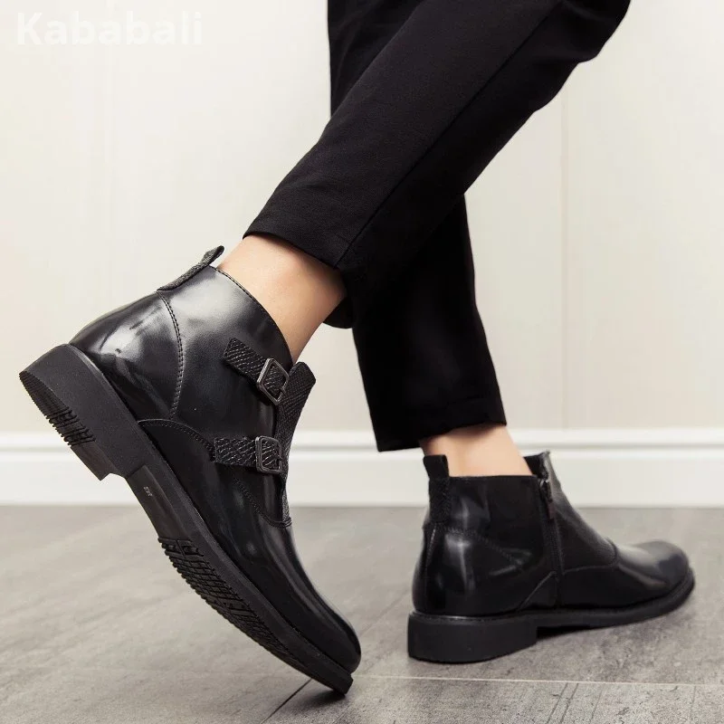 bota boots for men boots men boots ankle boots black boots chelsea boots winter boots boots men high cut shoes korean boots casual boots