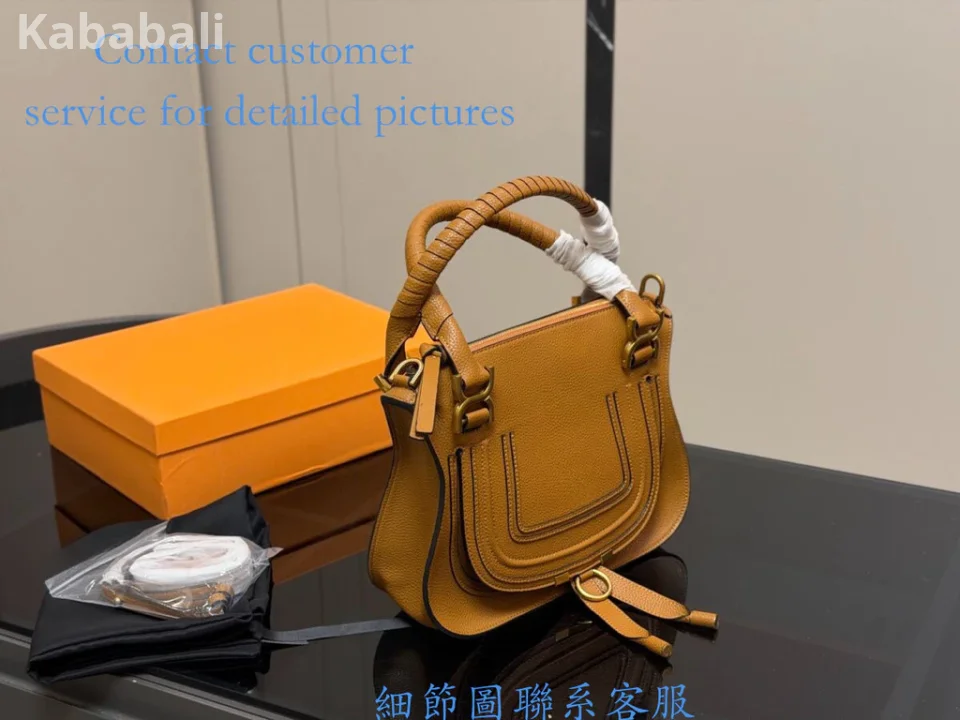 [na9 Ready Stock] Matching Box Size 30 * 23cm Celebrity Same Style Saddle Bag Unique Handbag Handbag Shoulder Bag