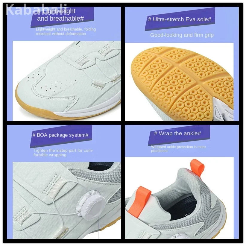 Quality Assurance Couple Badminton Shoes Outdoor Casual Shoes Sports Shoes Badminton Shoes Men/Women Volleyball Shoes Tennis Shoes