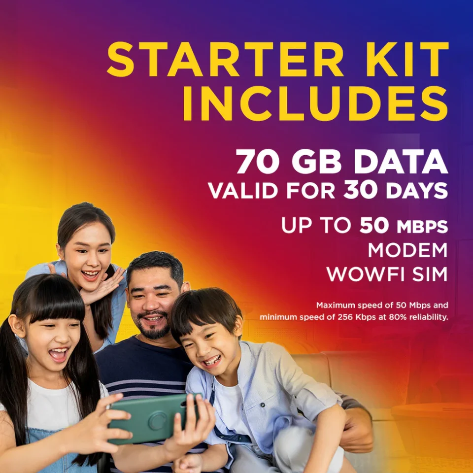 DITO Home WiFi Lite w/ 70GB Data