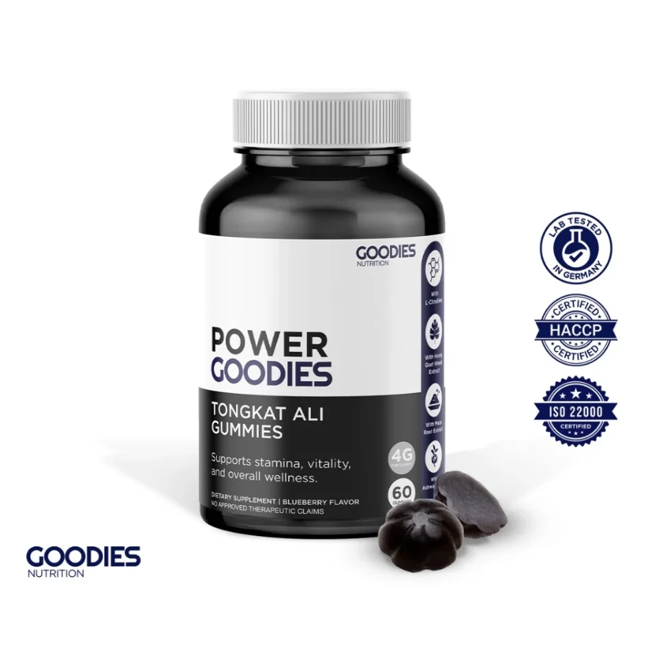 [BEST SELLER] GOODIES NUTRITION Maca Gummies – Love Goodies – 1 bottle (60 Gummies) - Supports Women