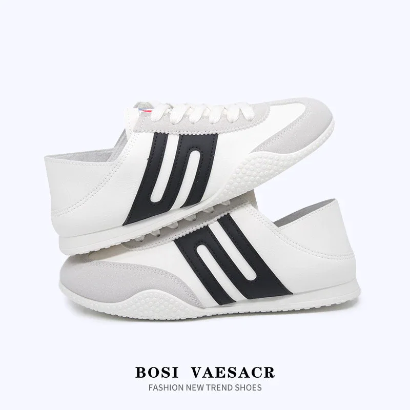 BOSI Soft korean fashion PU Fabric Versatile Sports Casual Shoes for Women & Students