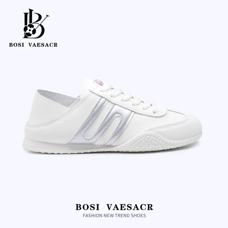 BOSI Soft korean fashion PU Fabric Versatile Sports Casual Shoes for Women & Students