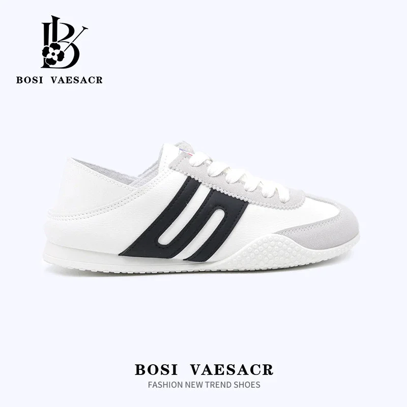 BOSI Soft korean fashion PU Fabric Versatile Sports Casual Shoes for Women & Students