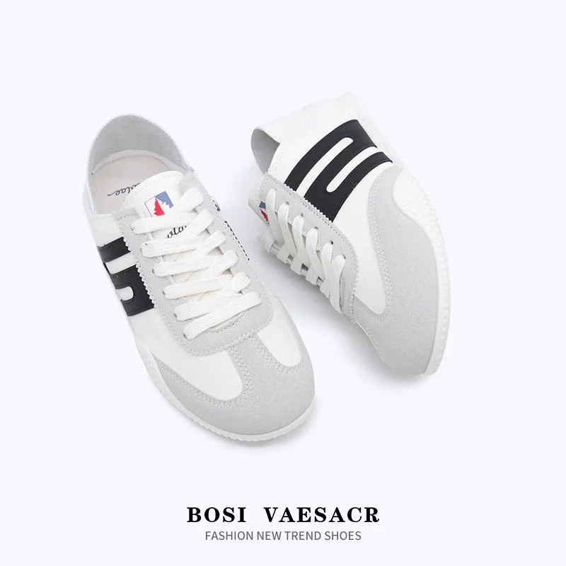 BOSI Soft korean fashion PU Fabric Versatile Sports Casual Shoes for Women & Students