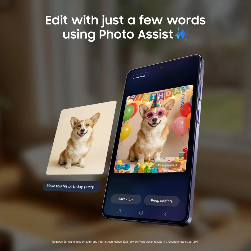 Samsung Galaxy S26 Ultra, Unlocked Android Smartphone + $200 Gift Card, 512GB, Privacy Display, Galaxy AI, AI Camera, Super Fast Charging 3.0, Durable Battery, 2026, US 1 Year Warranty, Black