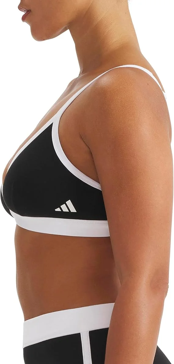 adidas Women's Active Essentials Cotton Triangle Bralette